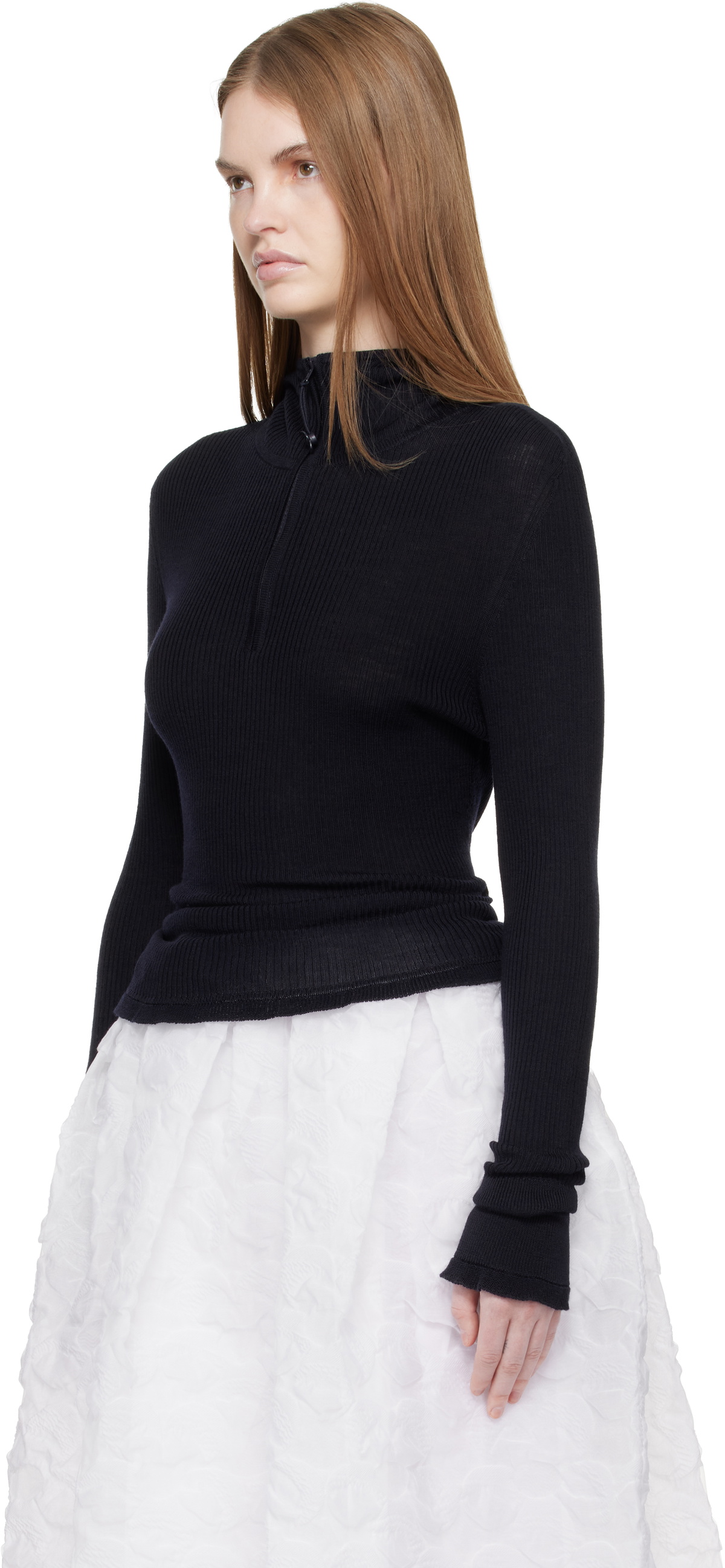 Cecilie Bahnsen Navy CBbelma Hoodie