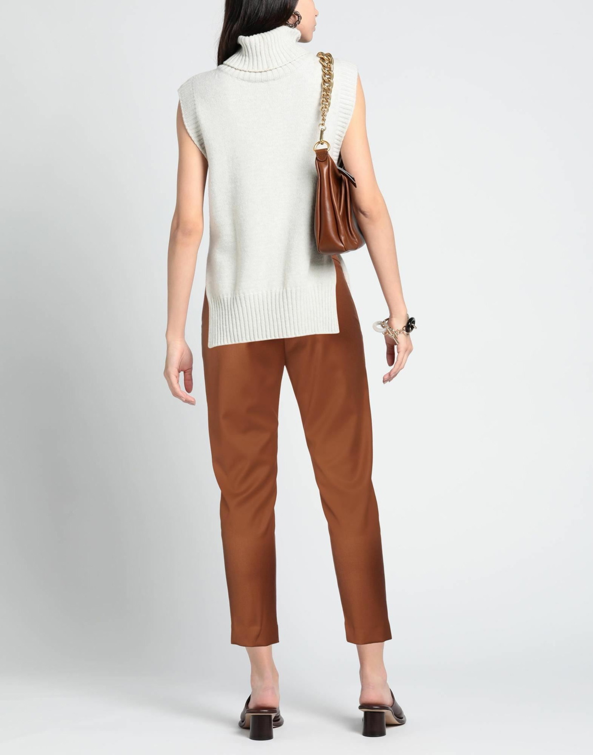 Jijil Womens Pants Tan