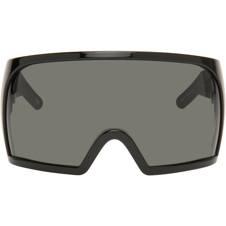Photo: Rick Owens Black Kriester Shiny Sunglasses