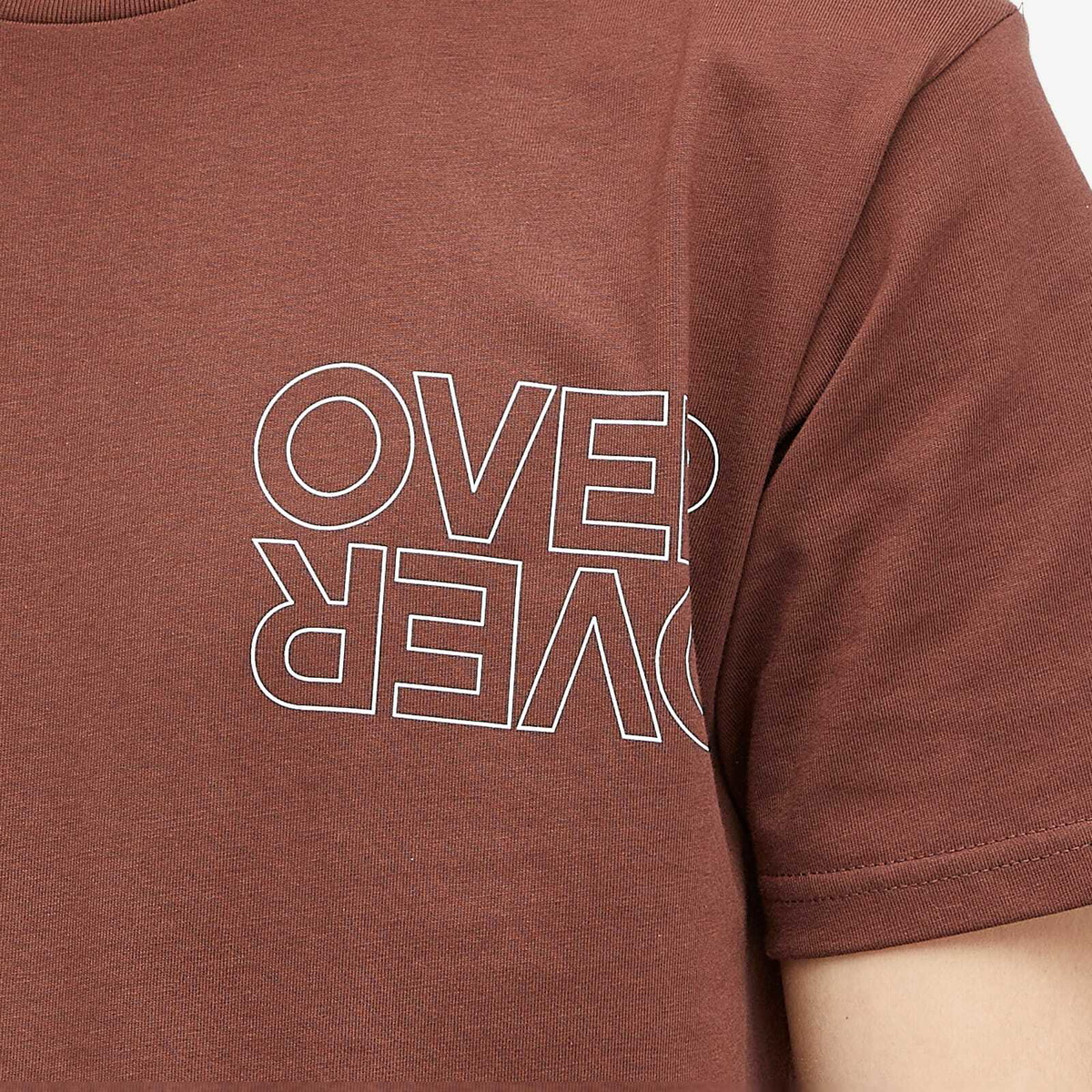 Over Over Men's Eat my Dust Easy T-Shirt in Brown