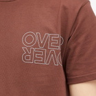 Over Over Men's Eat my Dust Easy T-Shirt in Brown
