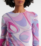 Pucci Iride tulle top