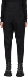 Rick Owens Black Dirt Cooper Trousers