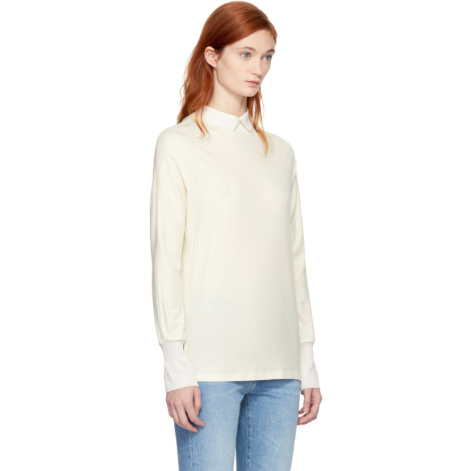 Kuho Ivory Long Sleeve Thiene T-Shirt