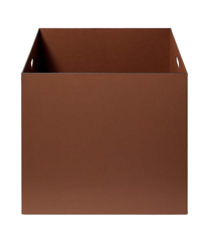 Photo: Giobagnara Marea Large leather basket