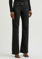 Knwls Alice Flared-leg Jeans Black