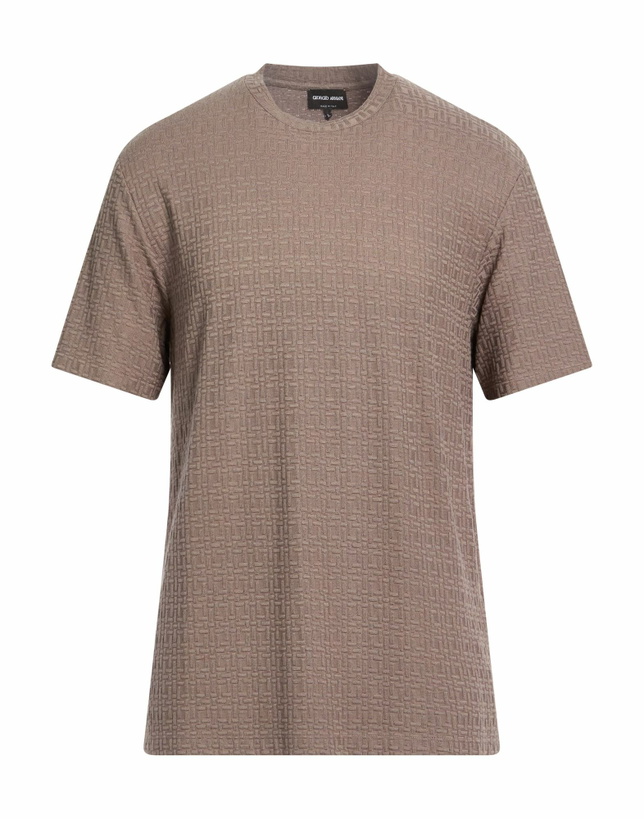 Photo: Giorgio Armani Mens T-shirt Taupe