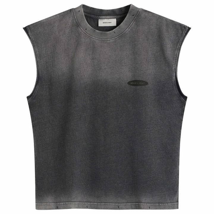 Photo: Bram's Fruit Men's Distressed F*ck Off I'm Gardening Sleevless T in Shadow Black