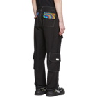 GCDS Black Acid Trousers