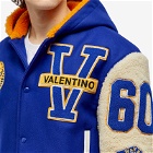 Valentino Men's Varsity Jacket in Blue/White