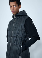 Moncler + Rick Owens Geocamo Flight Quilted Hooded Gilet