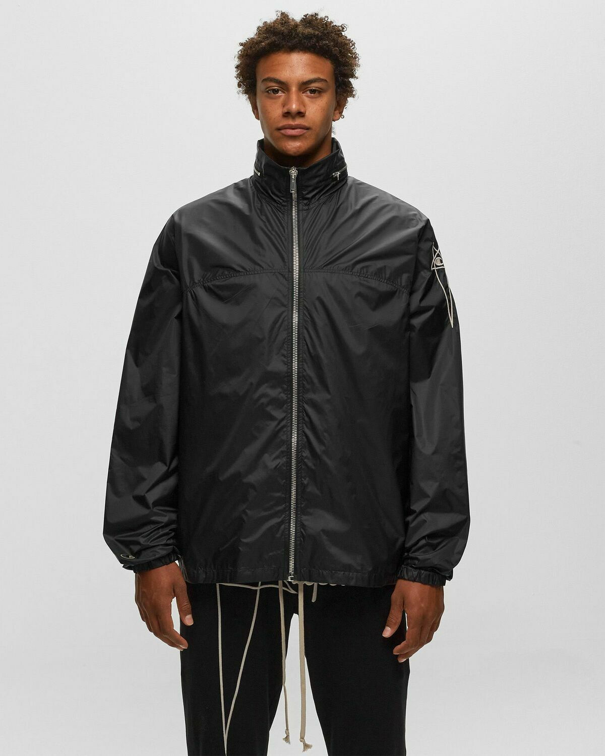 Rick Owens X Champion Mountain Windbreaker Black - Mens - Windbreaker ...