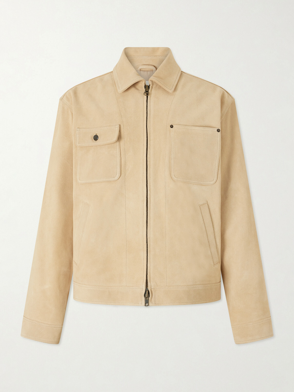 Aimé Leon Dore - Ranch Suede Jacket - Neutrals