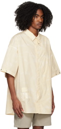 A. A. Spectrum Off-White Shore Shirt