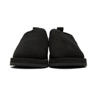 Suicoke Black Sherpa Ron Mid Loafers