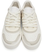 Balmain White B-Skate Low Sneakers