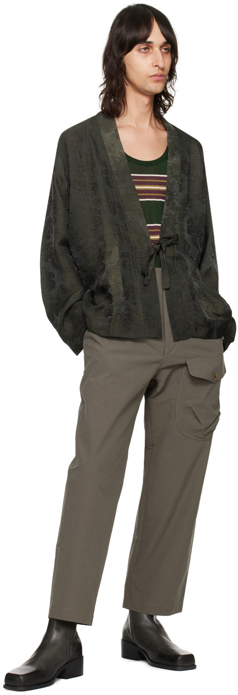 UMA WANG Green Jester Jacket