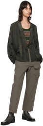 UMA WANG Green Jester Jacket