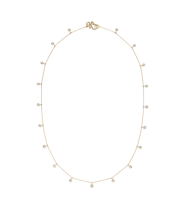Photo: Sophie Bille Brahe Lou Of The Valley 18kt gold necklace with diamonds