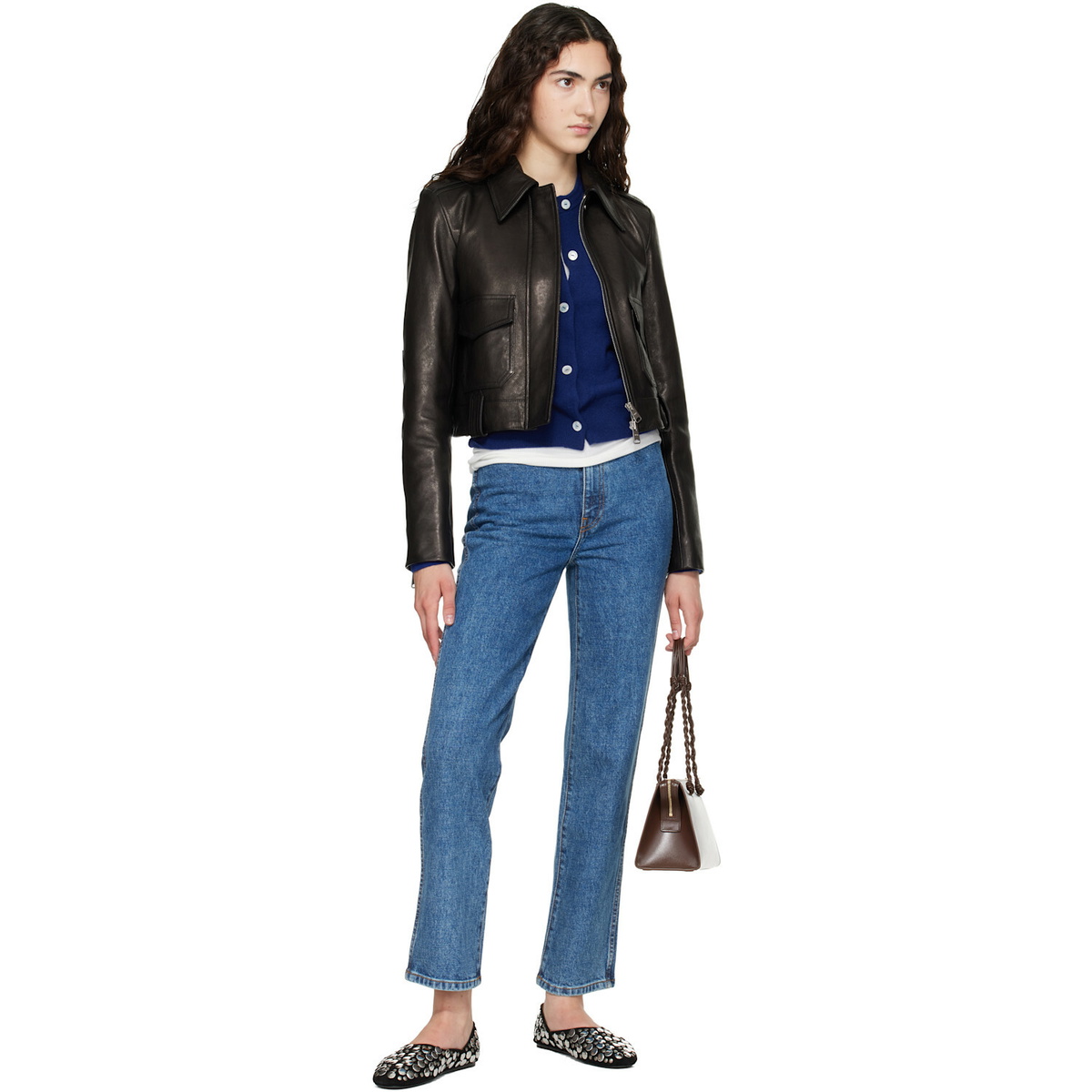 KHAITE Blue Abigail Jeans