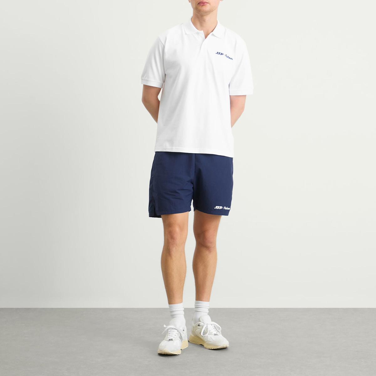 Palmes Men's x ATP Pique Polo Shirt Presented by END. in White