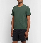 Nike Running - Tech Pack Stretch-Mesh Running T-Shirt - Dark green