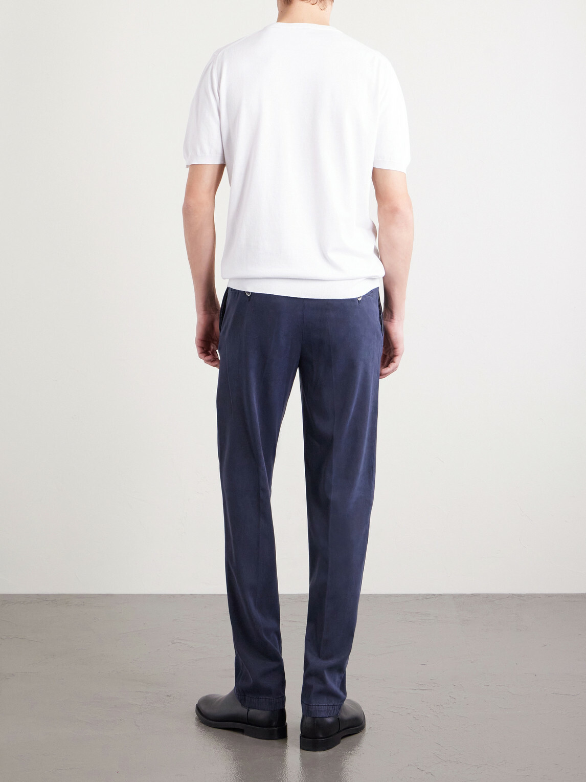 Kiton - Knitted Cotton T-Shirt - White