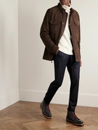 George Cleverley - Edmund Shearling-Lined Leather Boots - Black