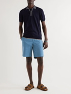 Orlebar Brown - Dane III Cotton-Twill Shorts - Blue