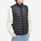 Stone Island Men's Lightweight Down Vest in Navy Blue