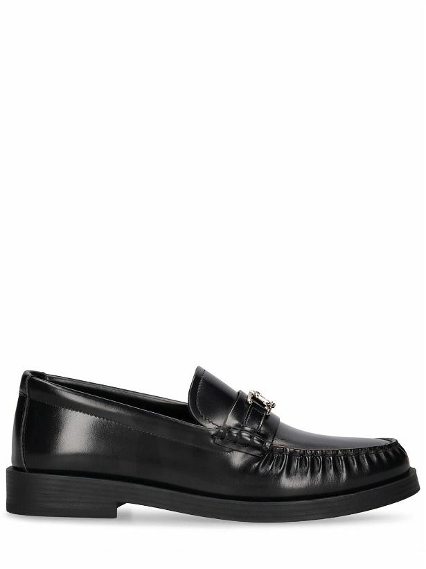 Photo: JIMMY CHOO - 15mm Addie Leather Loafers