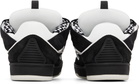 Lanvin Black & White Curb Sneakers