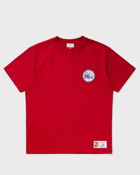 Mitchell & Ness Nba Premium Pocket Tee Philadelphia 76 Ers Red - Mens - Shortsleeves/Team Tees