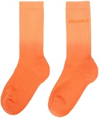 Jacquemus Orange 'Les Chaussettes Moisson' Socks