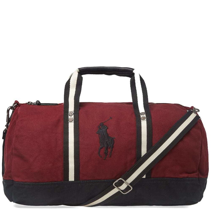 Photo: Polo Ralph Lauren Canvas Polo Player Logo Duffle Bag