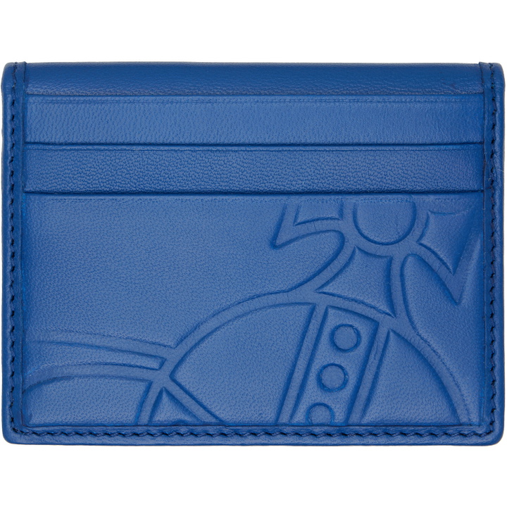 Photo: Vivienne Westwood Blue Orb Man Bifold Card Holder