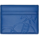 Vivienne Westwood Blue Orb Man Bifold Card Holder