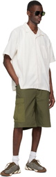 nanamica Khaki Ripstop Cargo Shorts
