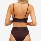 CDLP Women's Triangle Bralette in Brown