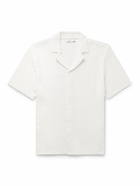 Onia - Camp-Collar Cotton-Blend Shirt - White