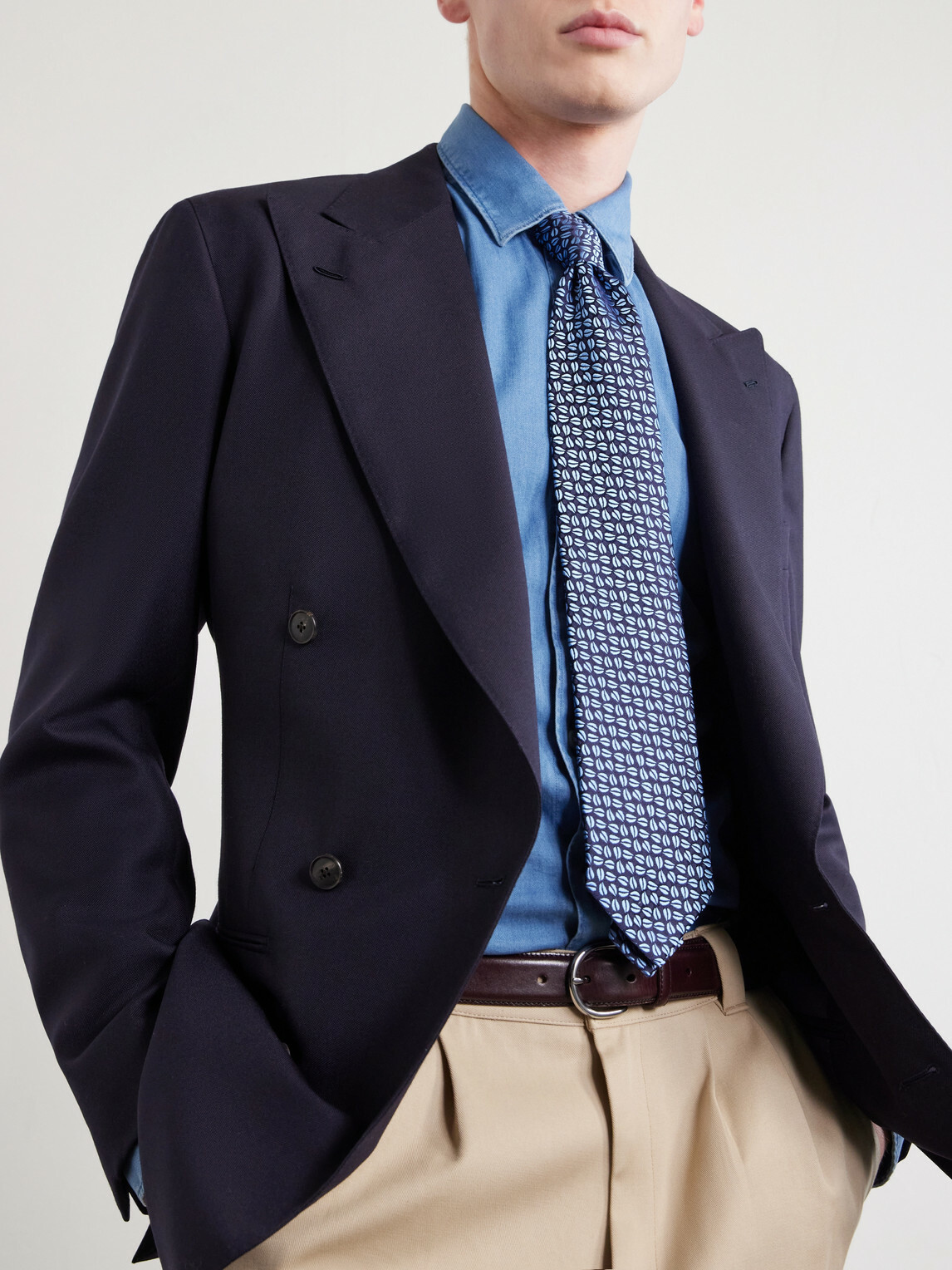 Charvet - 8.5cm Silk-Jacquard Tie