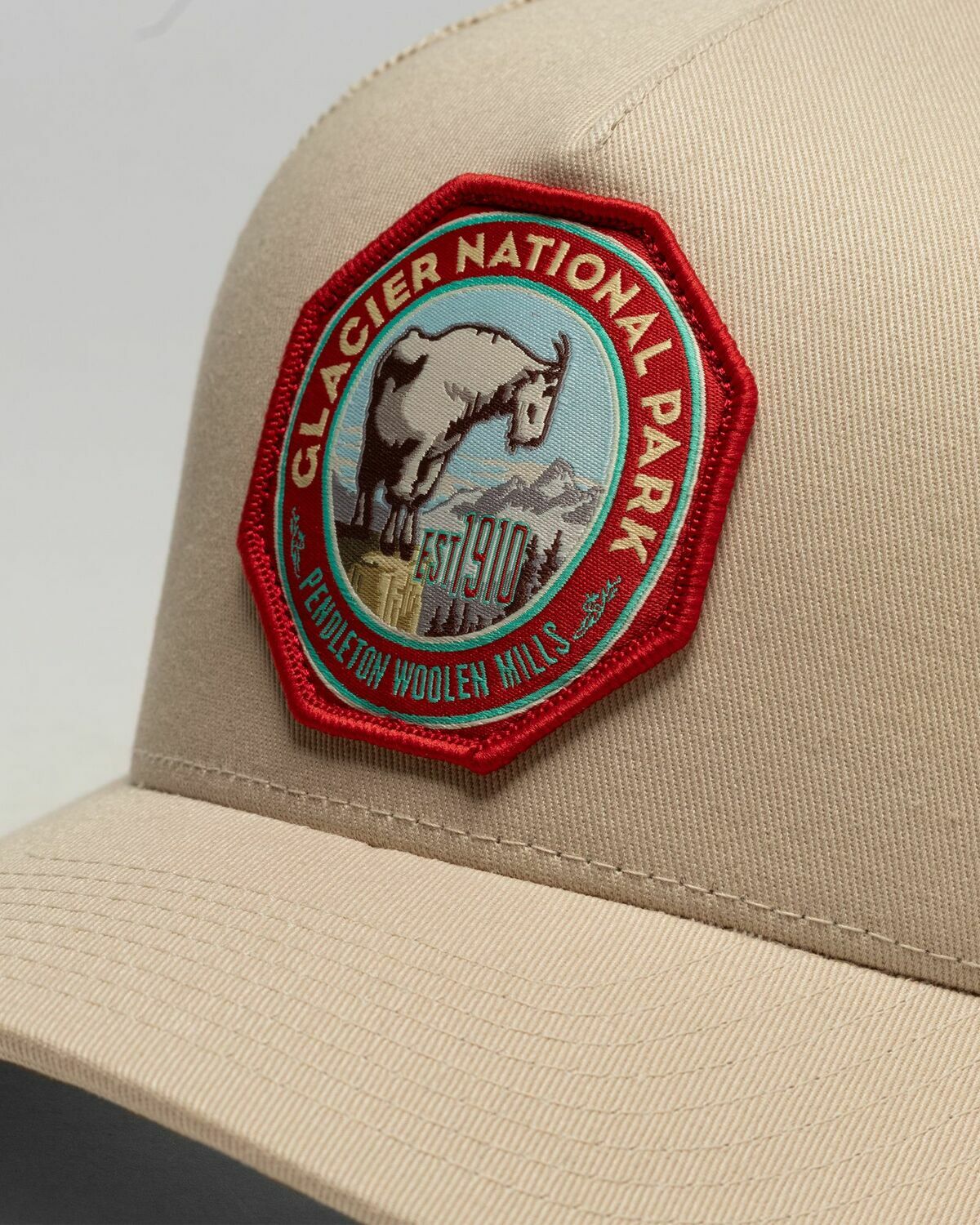 Pendleton National Park Trucker Beige Caps