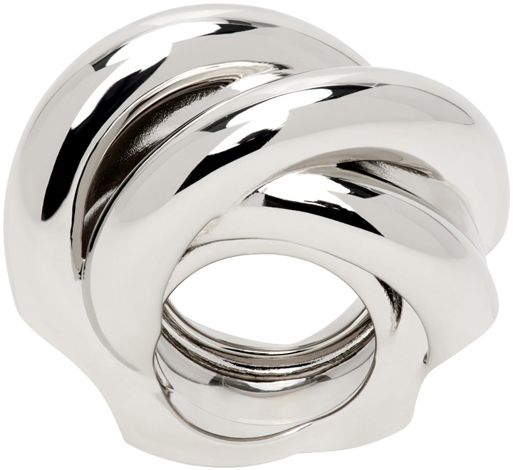 Photo: Balenciaga Silver Saturne Ring