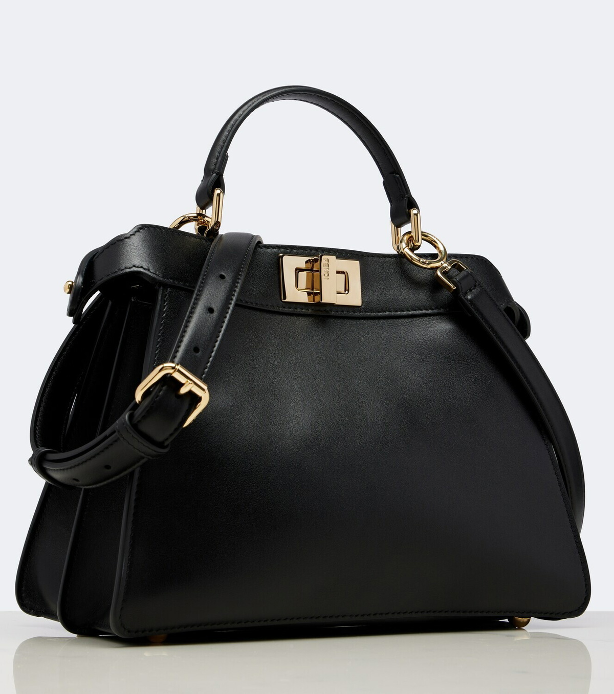 Fendi Peekaboo Small leather top-handle bag
