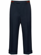 GUCCI - Fluid Drill Pants W/ Web Detail