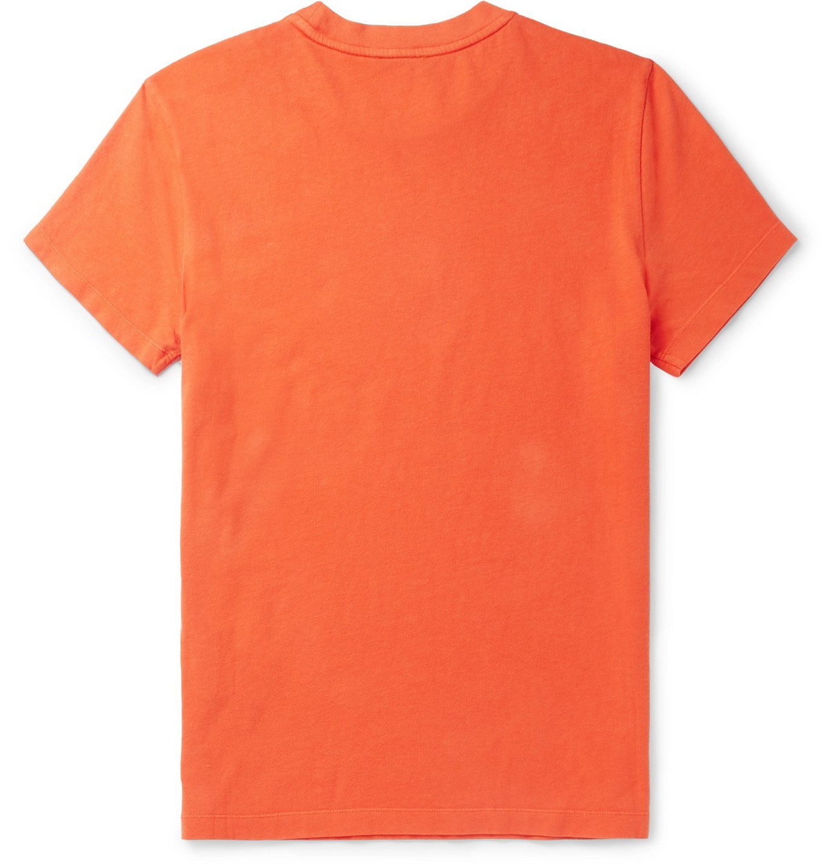 Orange moncler clearance shirt