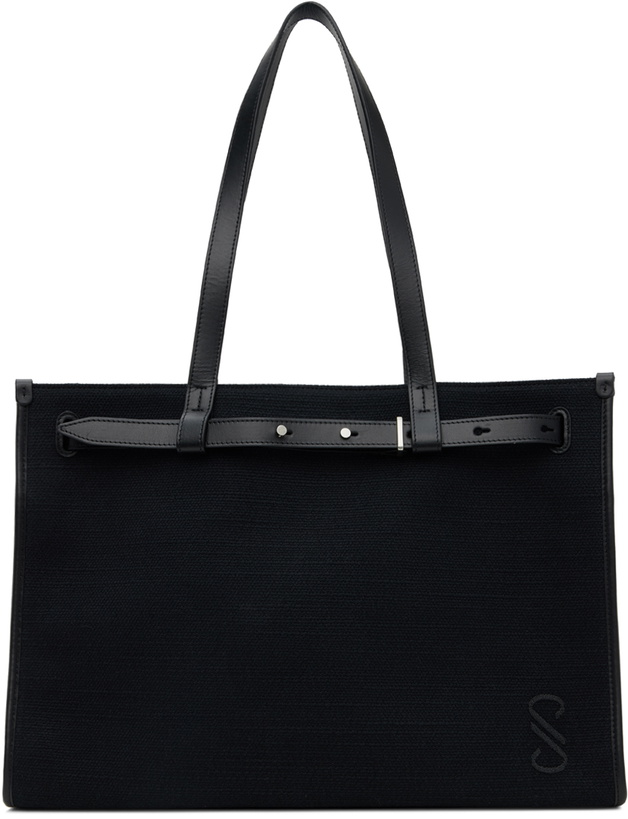Photo: Proenza Schouler Black Belted Tote