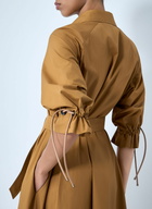 Max Mara Belted Shirt Dress