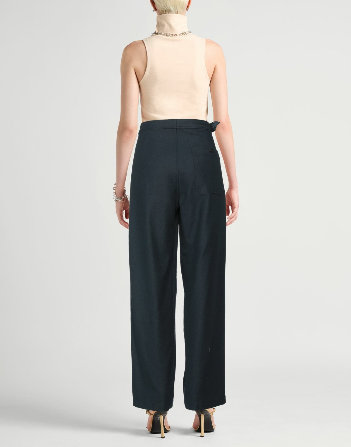 Le 17 Septembre Womens Pants in Navy