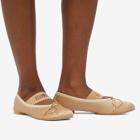 MM6 Maison Margiela Women's Ballet Shoe in Cuban Sand